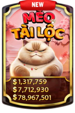 mèo tài lộc